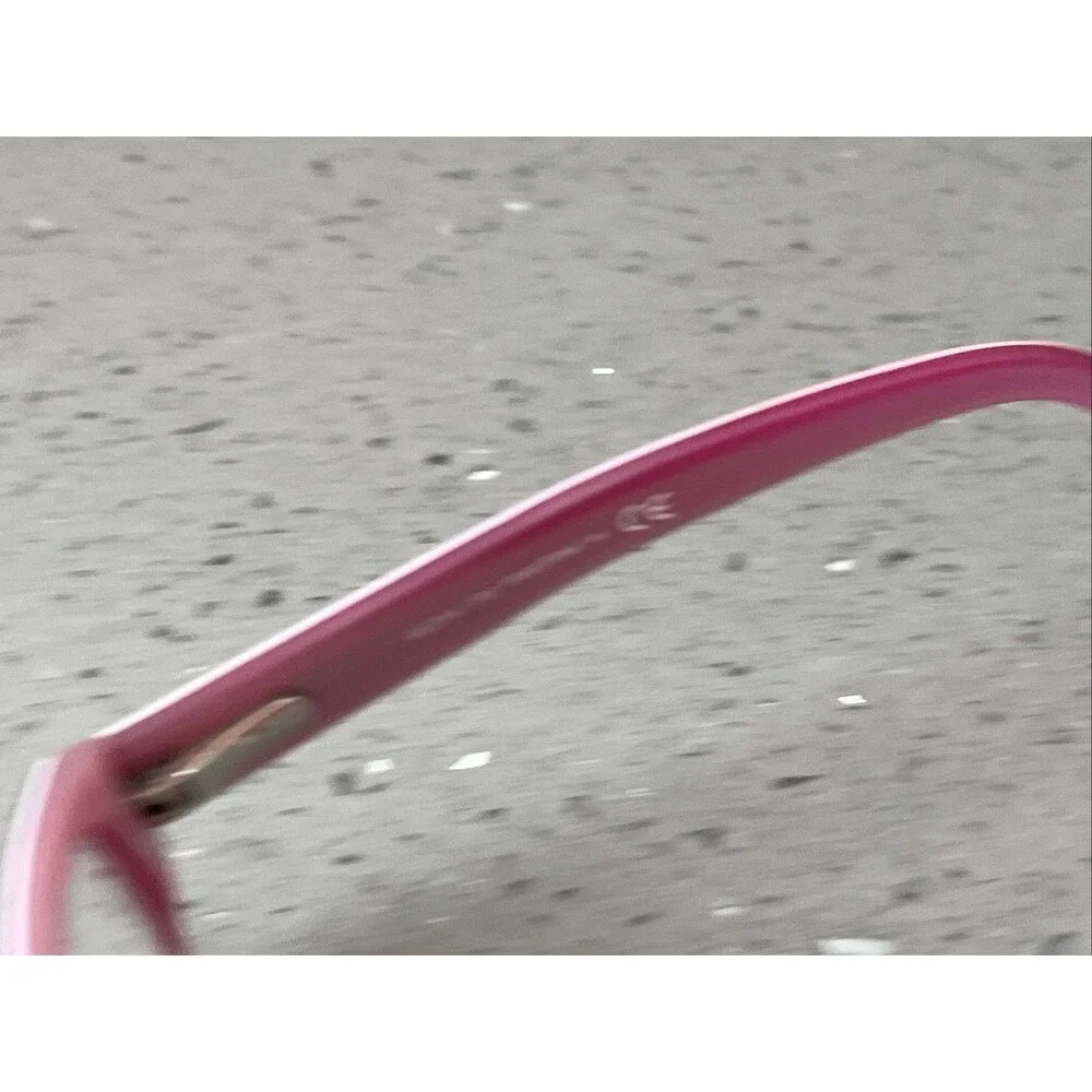OCCHI 2007 Pink Eyeglasses Frames ONLY 45-14-130 Oval purple kids